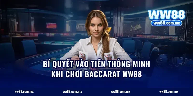 Bí quyết vào tiền thông minh khi chơi baccarat ww88