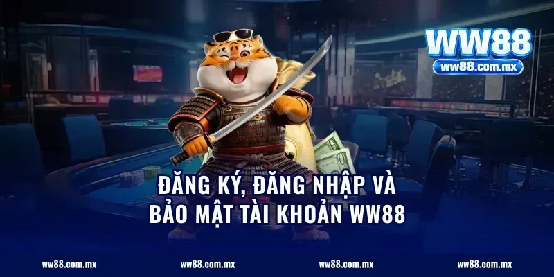 Đăng ký, đăng nhập và bảo mật tài khoản ww88