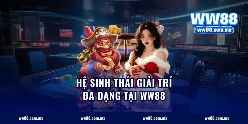 Hệ sinh thái giải trí đa dạng tại WW88