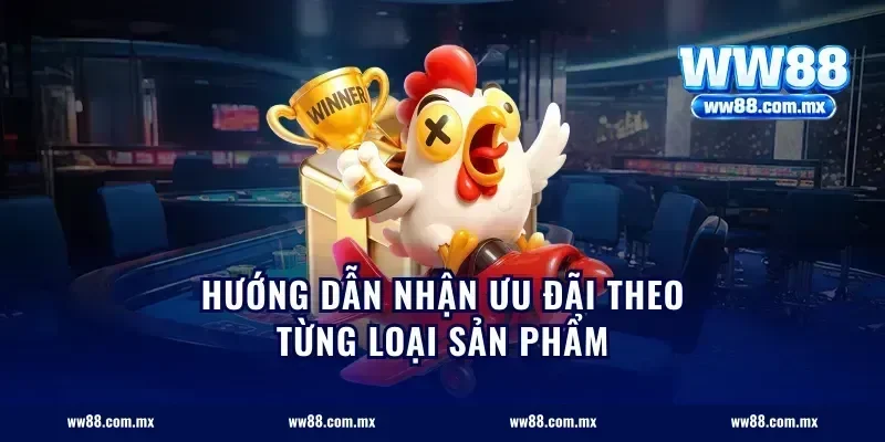 Hướng Dẫn Nhận Ưu Đãi Theo Từng Loại Sản Phẩm